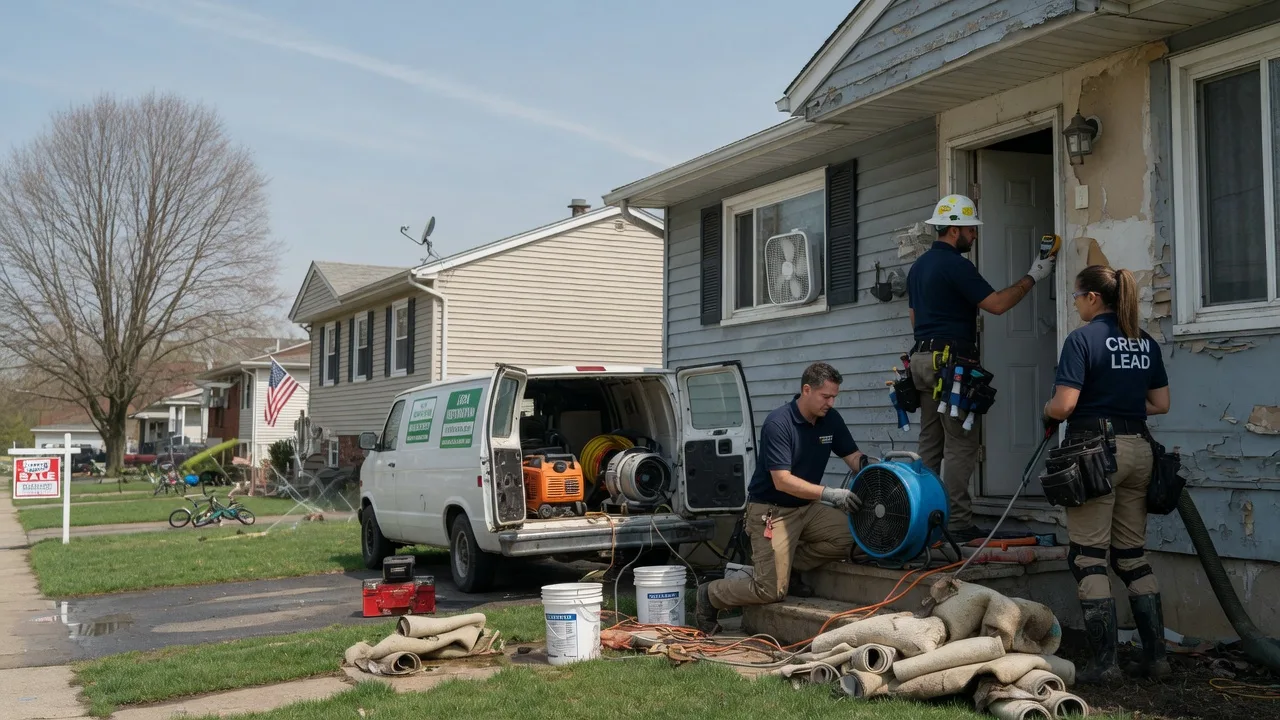 Flood Cleanup in Kleinfeltersville, PA near me