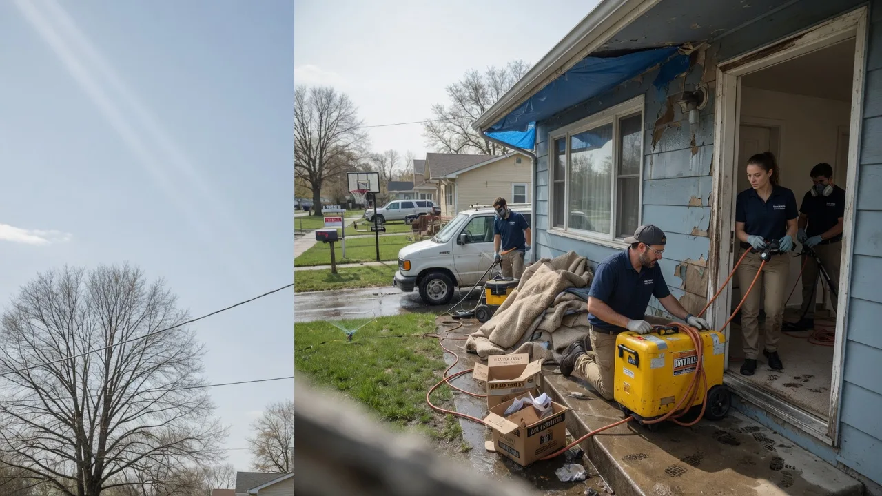 Basement Flood Cleanup in Kleinfeltersville, PA near me